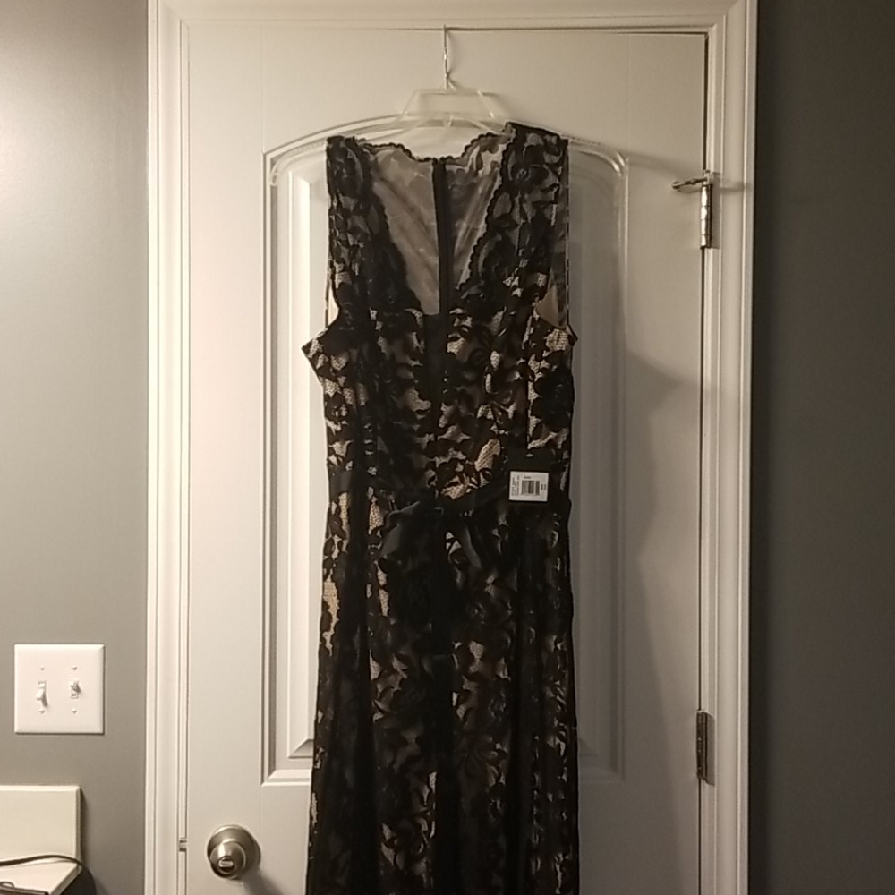 Elegant Black Lace Jumpsuit